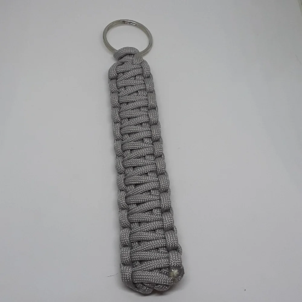 double layer 550 paracord keychain